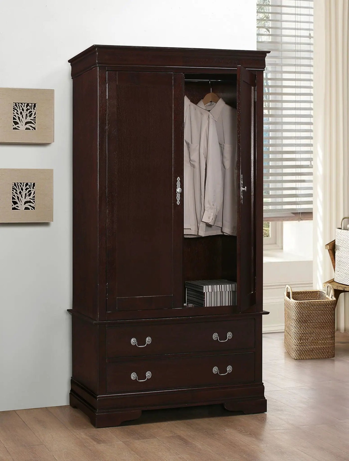 Elegant Traditional Armoire by HouseOfZazla
