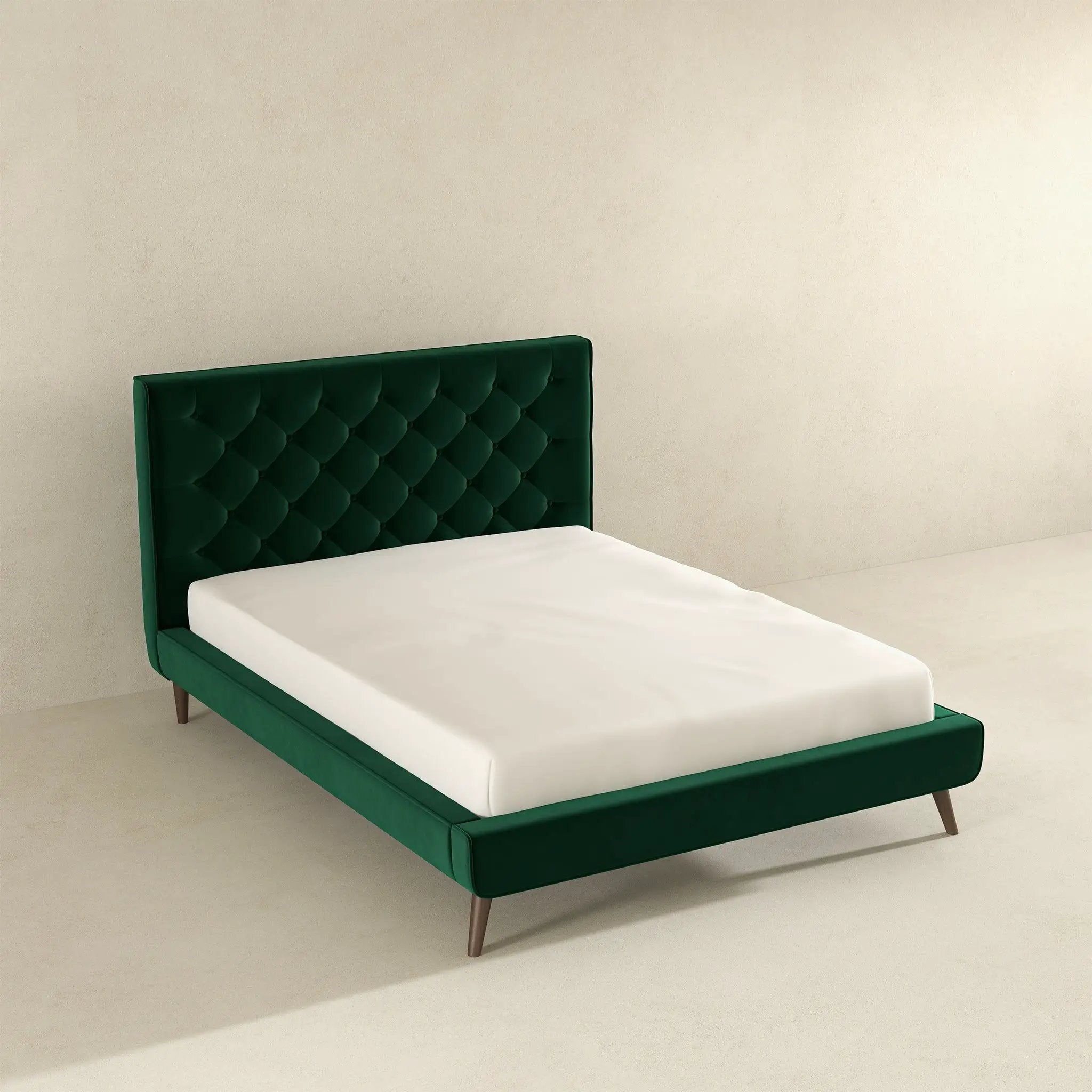 Dillon - Mid-Century Modern Platform Bed by HouseOfZazla