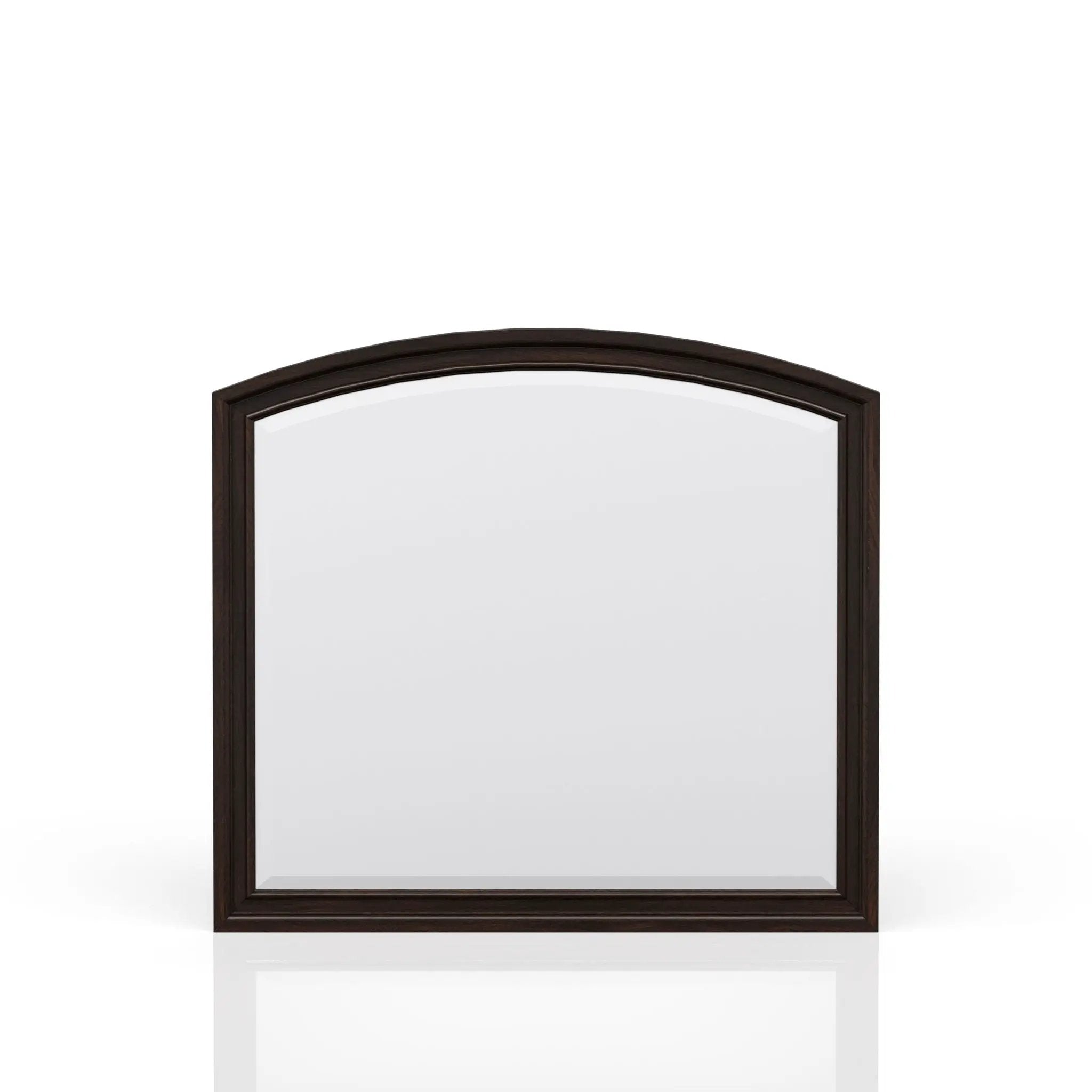 Elegant Design Mirror - Dark Cherry