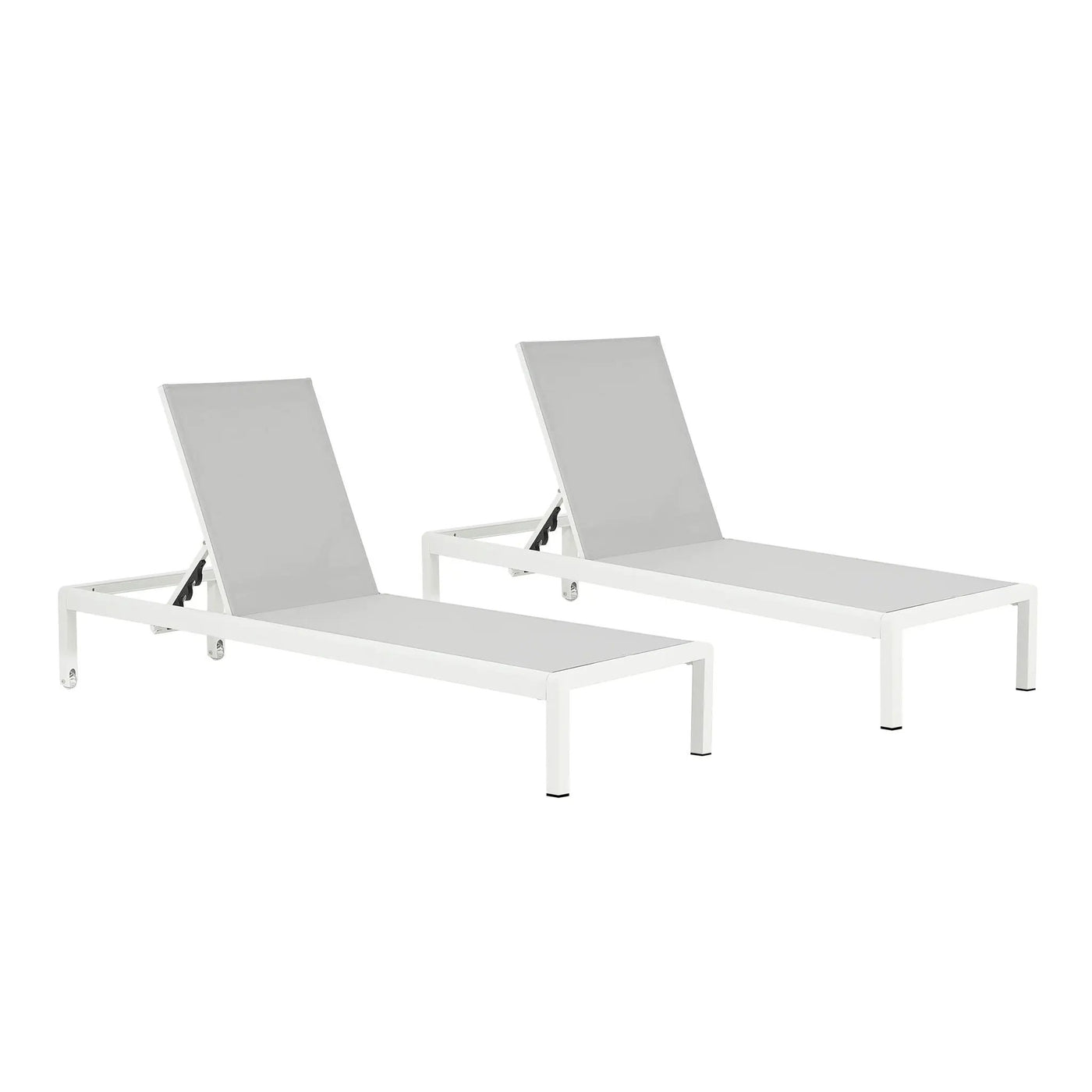 Outdoor Patio Chaise Lounge with 5 Reclining Positions by HouseOfZazla