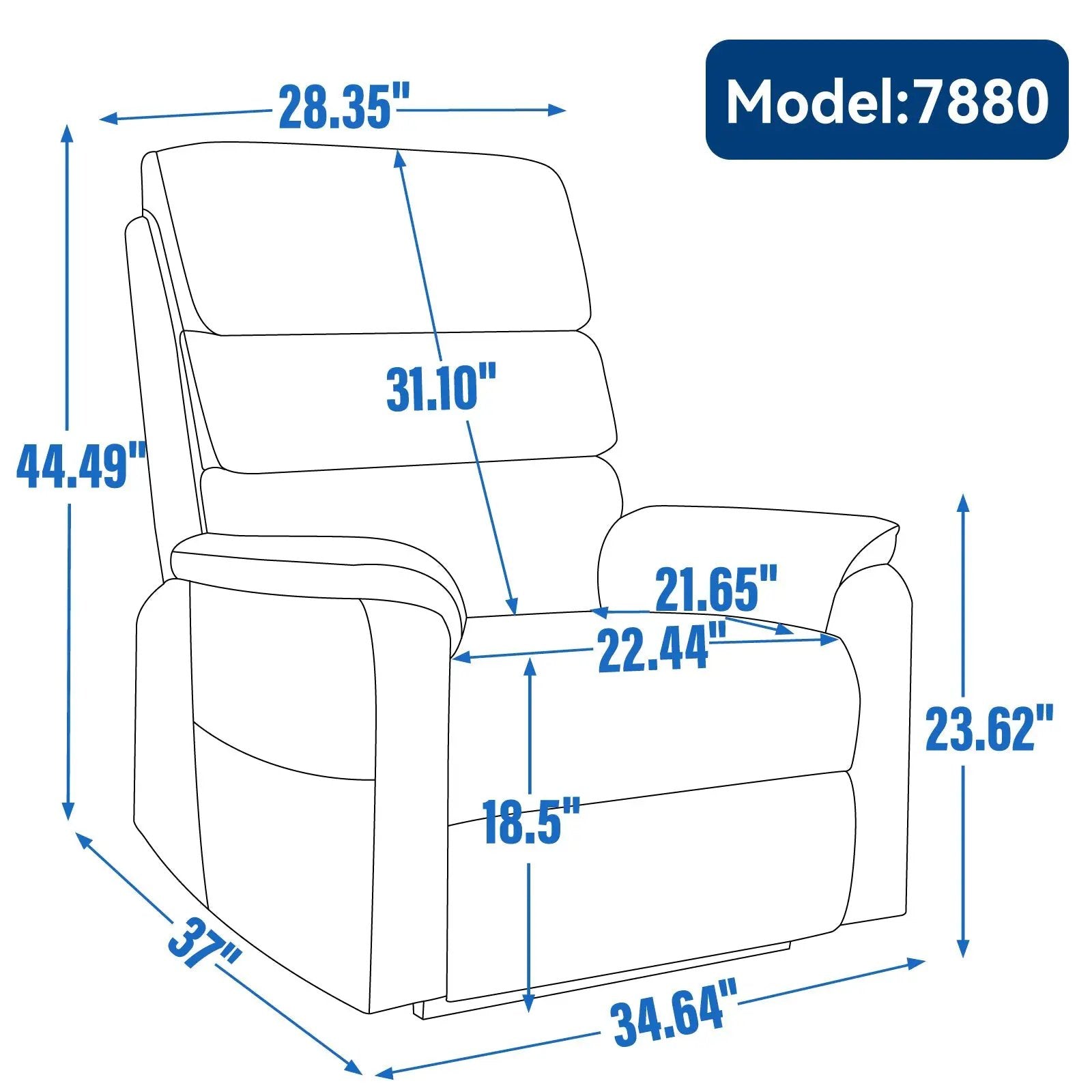 Brown Leatheraire Dual Motor Power Lift Recliner Chair by HouseOfZazla