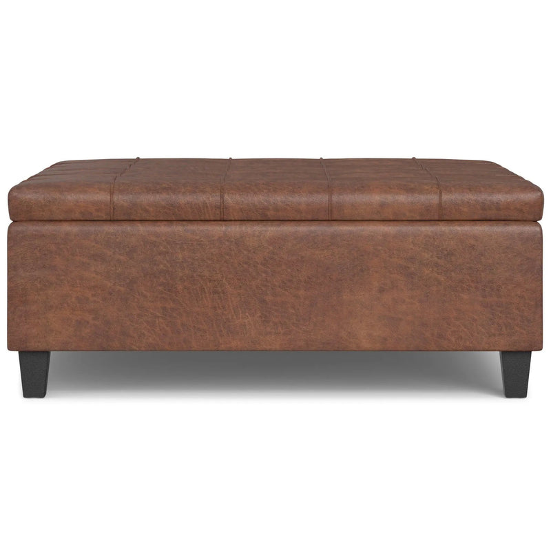Harrison - Upholstered Coffee Table Storage Ottoman by Unique Piece Furniture