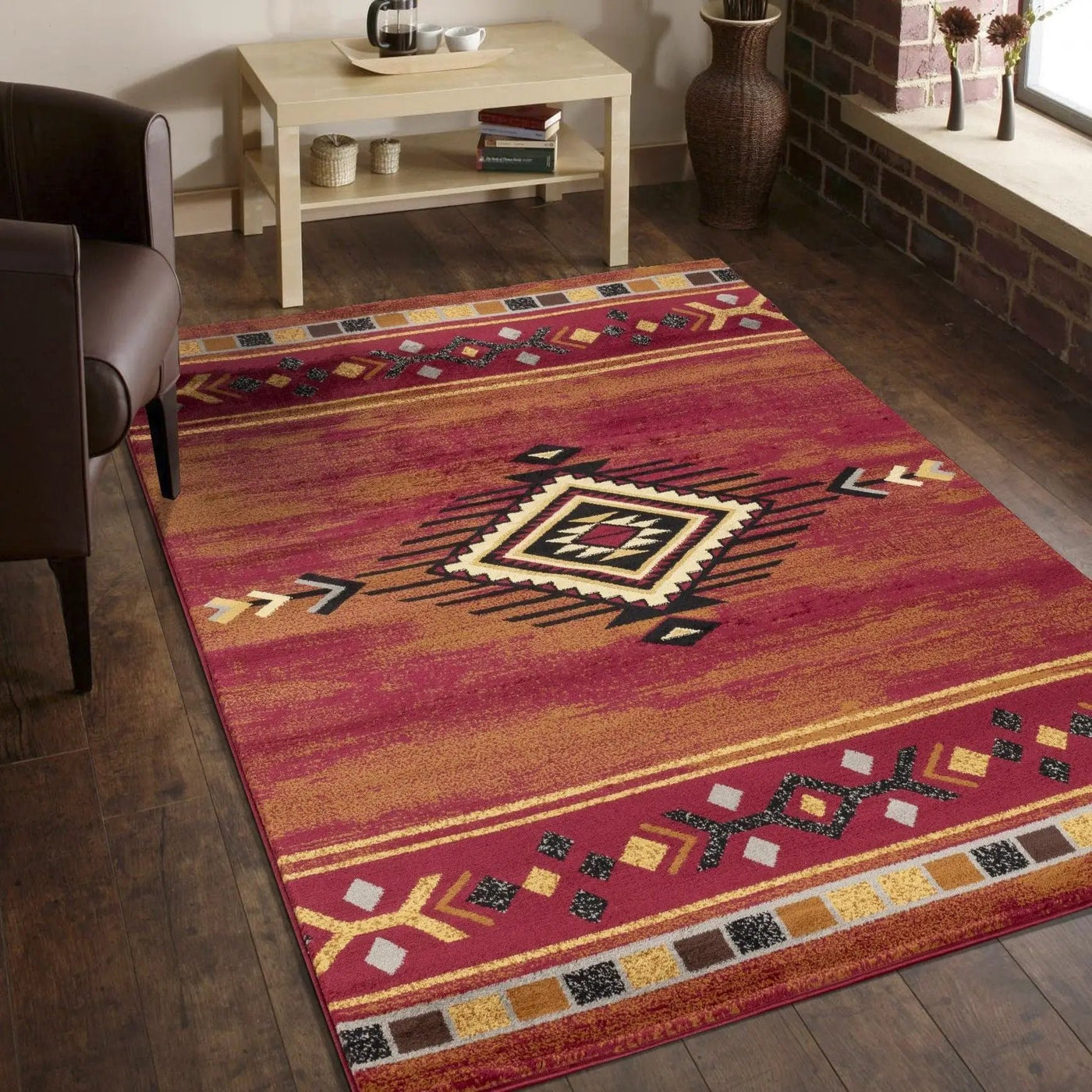 Tribes - GC_YLS4002 Southwest Area Rug by Unique Piece Furniture