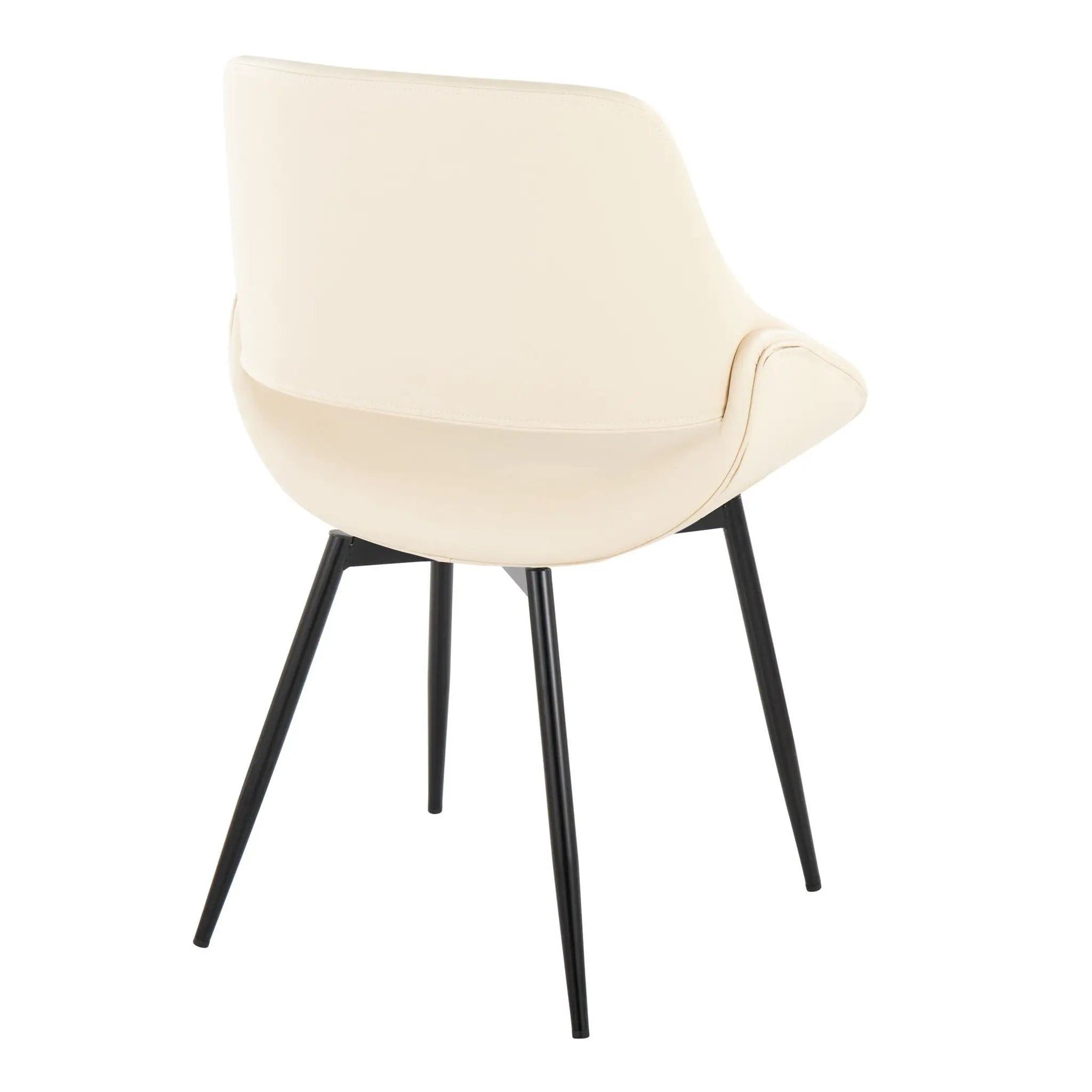 Fabrico - Mid-Century Modern Dining Chair (Set of 2) by HouseOfZazla