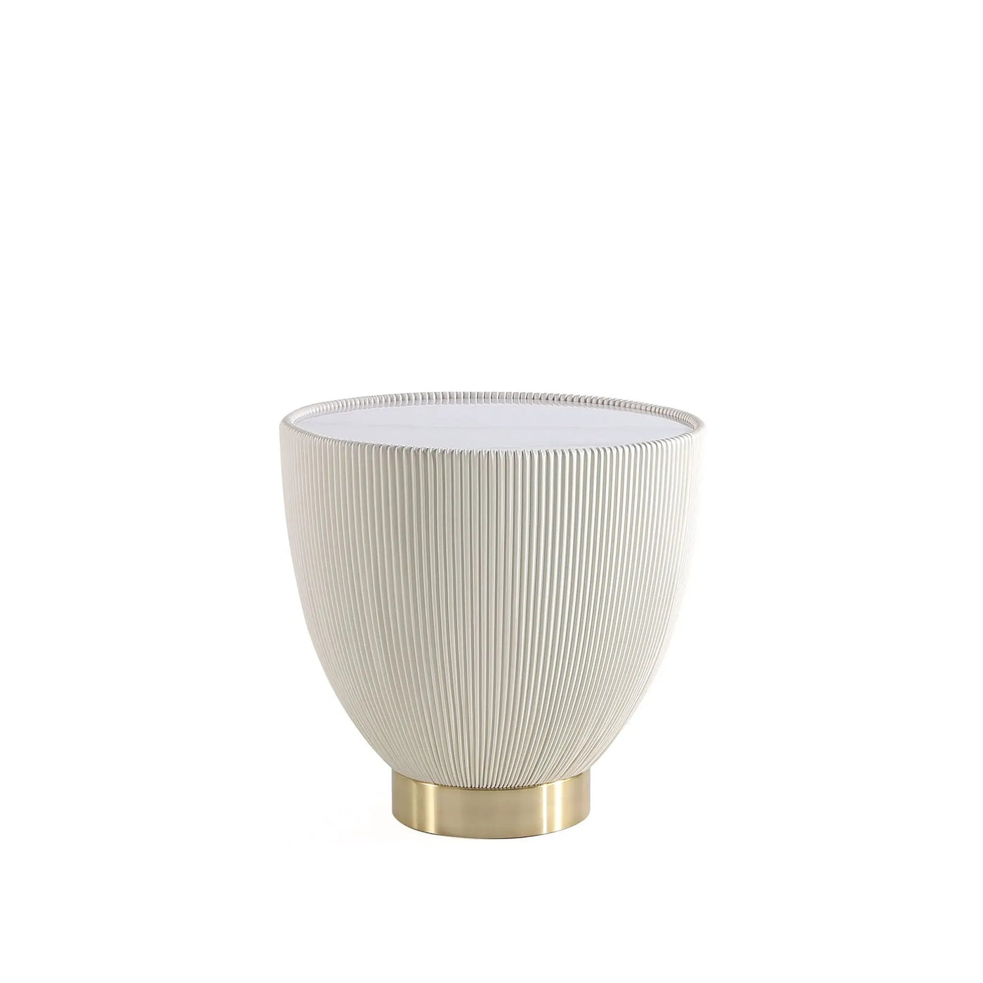 Anderson - Upholstered End Table by HouseOfZazla