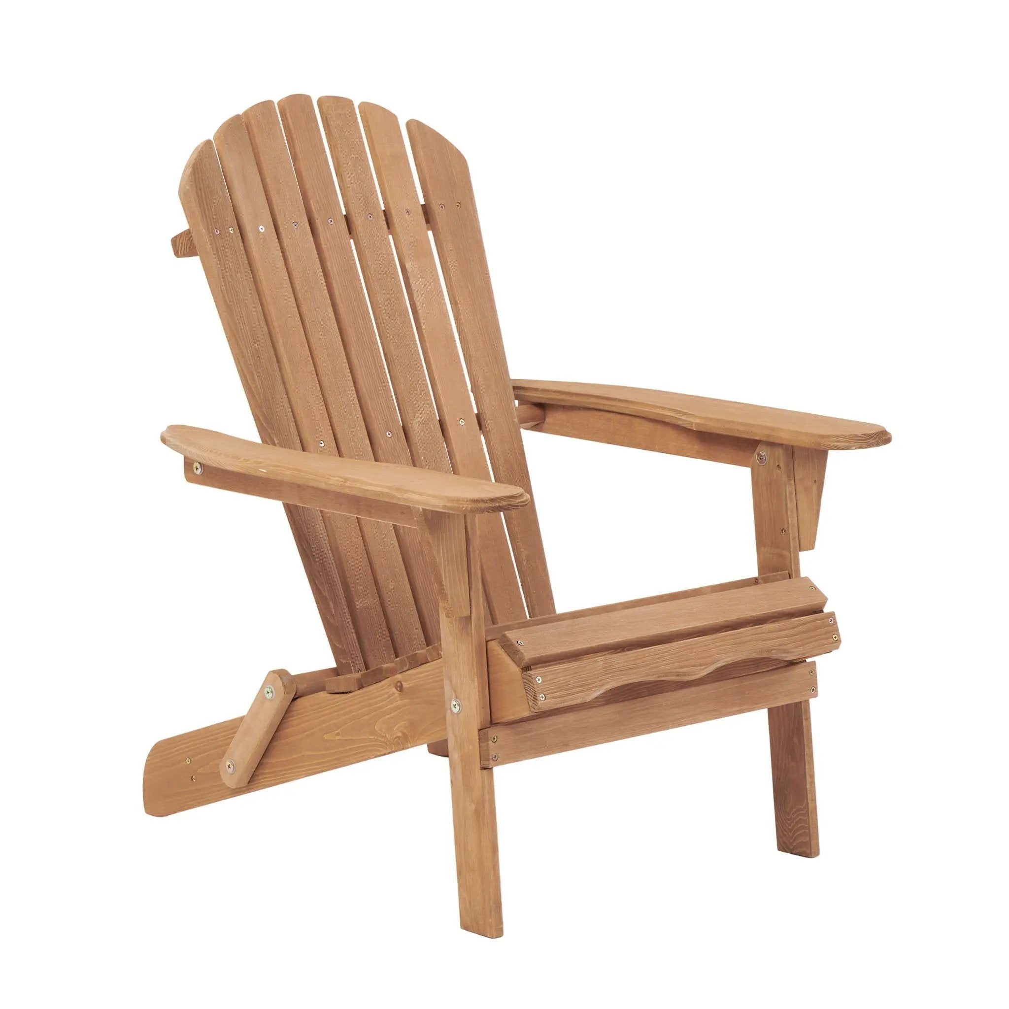 Oversize Outdoor Folding Adirondack Chair, Patio Chair For Garden by HouseOfZazla