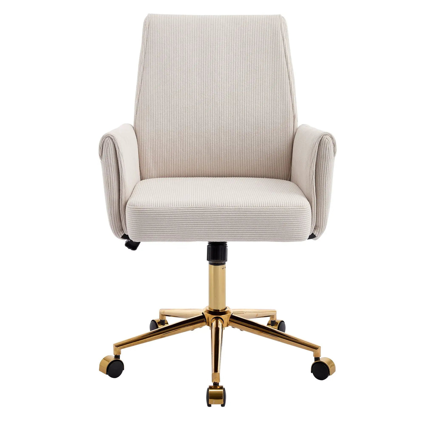 Ergonomic Mid-Back Office Chair With Striped Fabric by HouseOfZazla