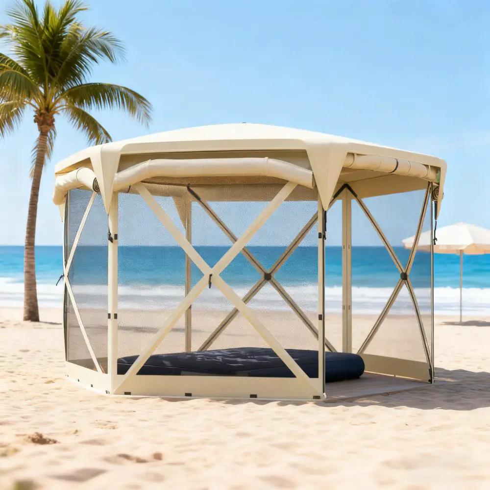 11 x 11ft Pop Up Tent with Removable Roof Cover by HouseOfZazla