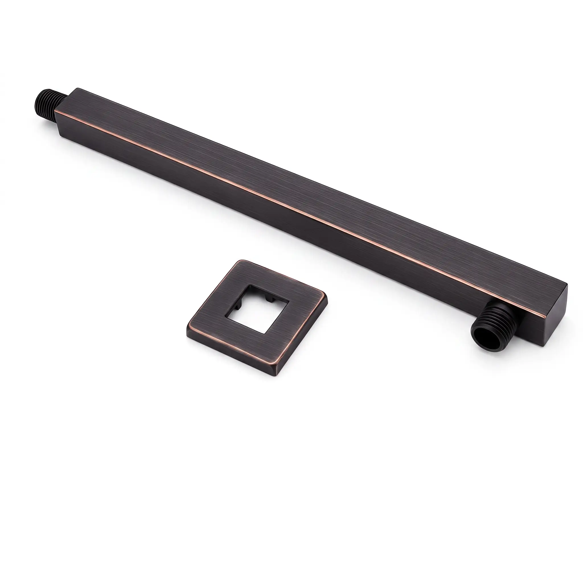 10 Inch Wall Mount Rainfall Square Shower Head, Oil Rubbed Bronze by HouseOfZazla