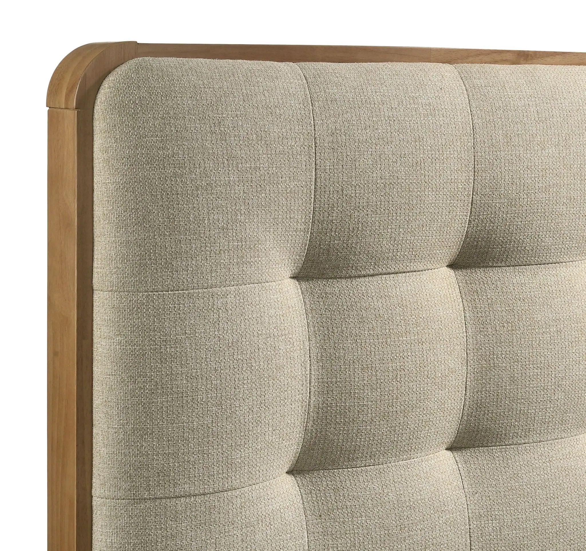 Robyn Wood Twin Platform Bed Light Ash by Unique Piece Furniture