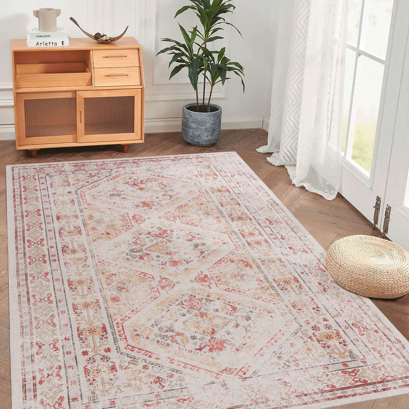 Maval - Trendy Washable Area Rug by HouseOfZazla
