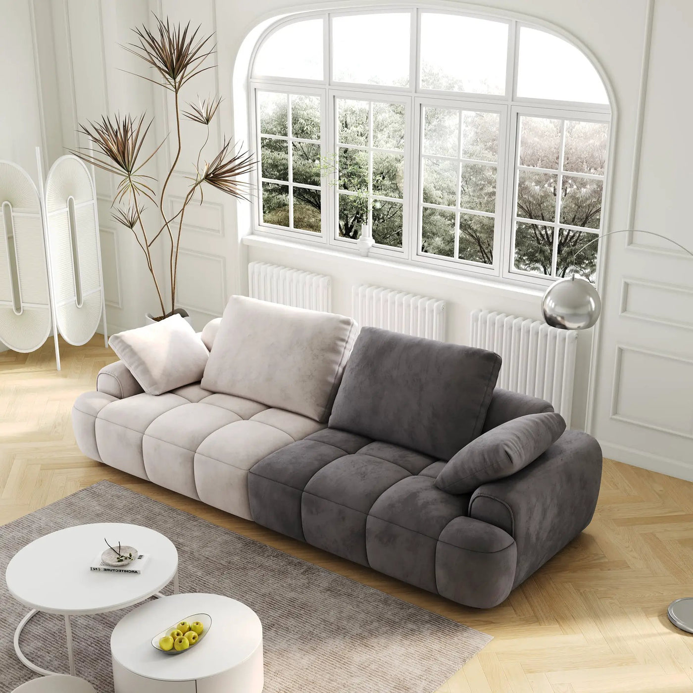 86.6″ Large Two Seat Sofa by HouseOfZazla