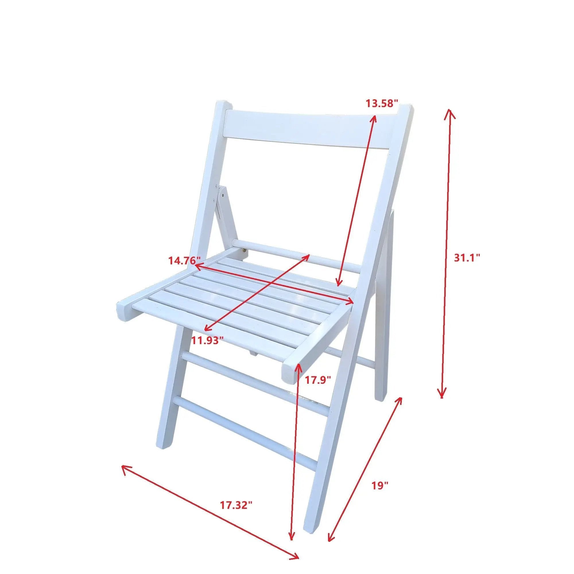 Folding Chair, Foldable Style (Set of 2) by HouseOfZazla