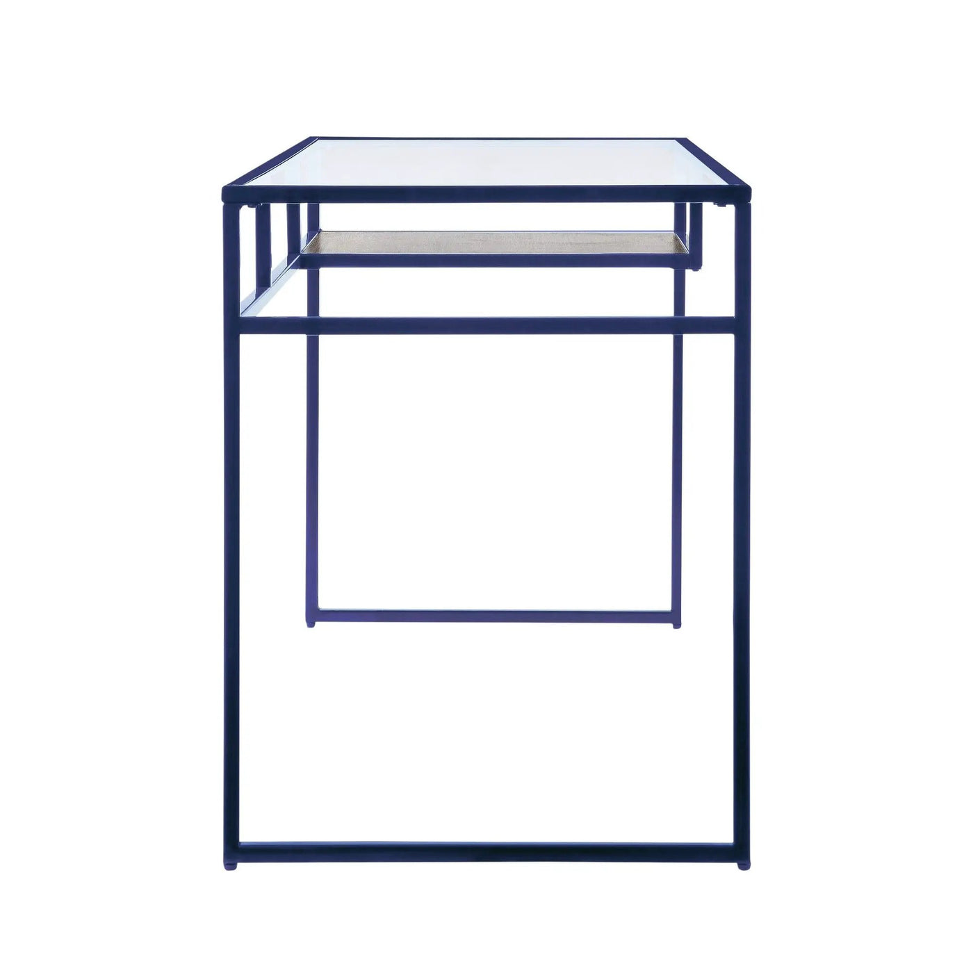 Yasin - Glass Top Writing Desk by Unique Piece Furniture