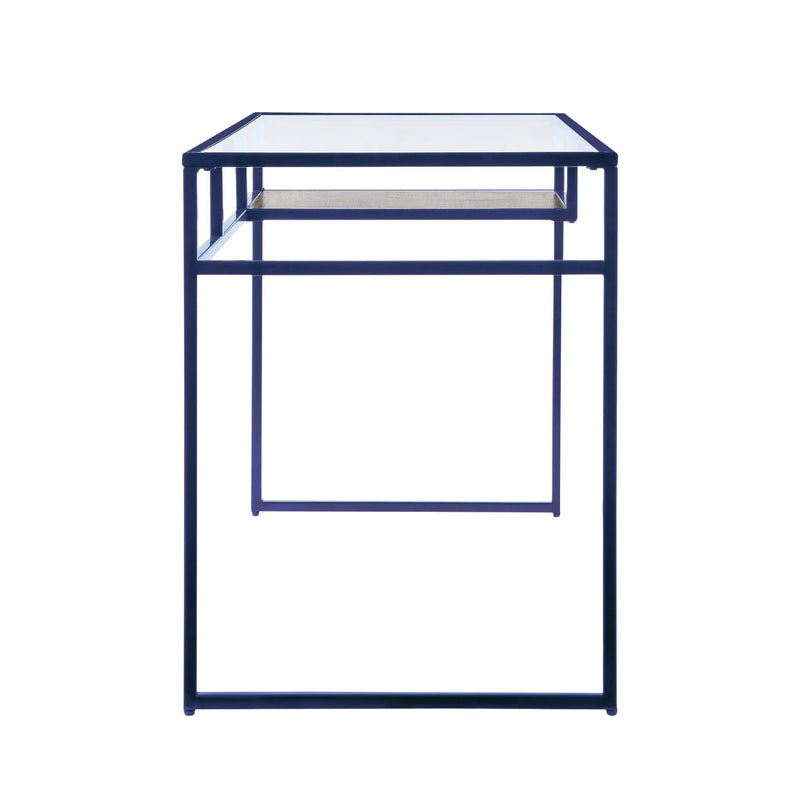 Yasin - Glass Top Writing Desk by Unique Piece Furniture