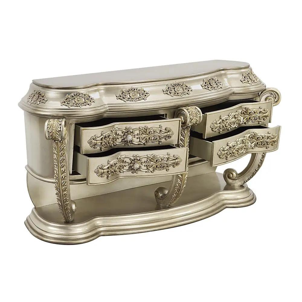 Danae - Server - Champagne & Gold by Unique Piece Furniture