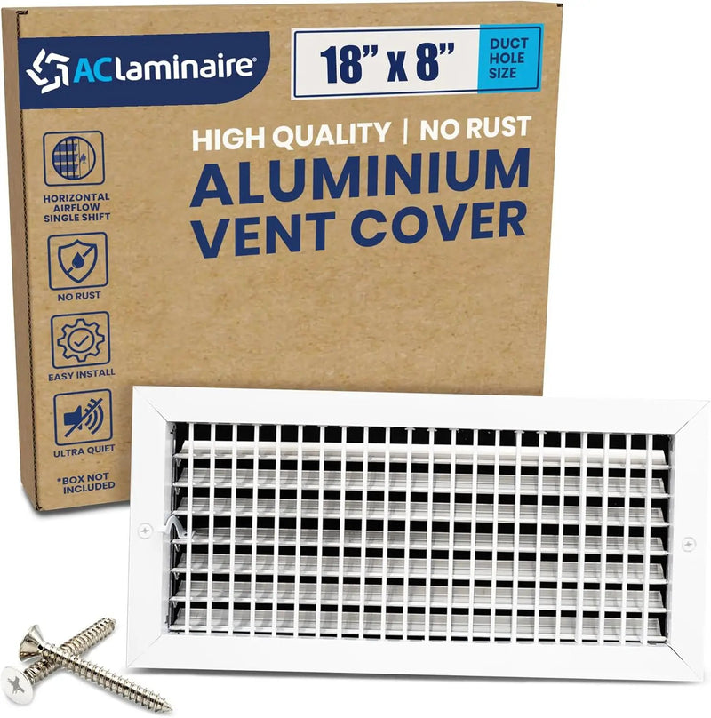 AC Register Vent Cover 18X8 inch - Box of 20 by HouseOfZazla