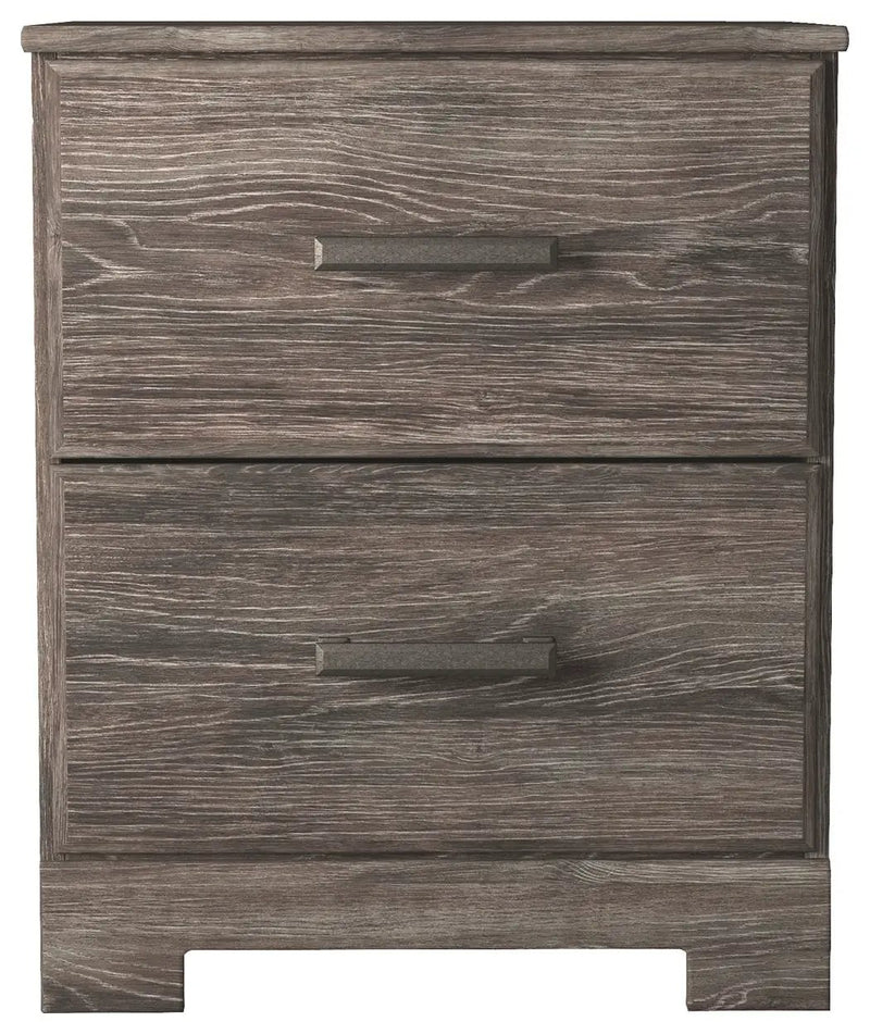 Ralinksi - Two Drawer Night Stand - Gray by Unique Piece Furniture