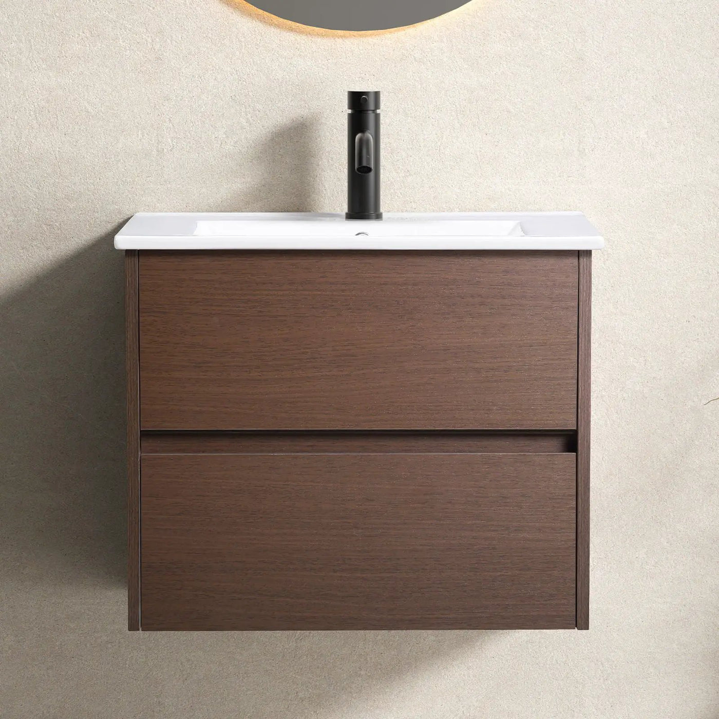 Wall Mounted Floating Bathroom Vanity With Sink And Cabinet by HouseOfZazla