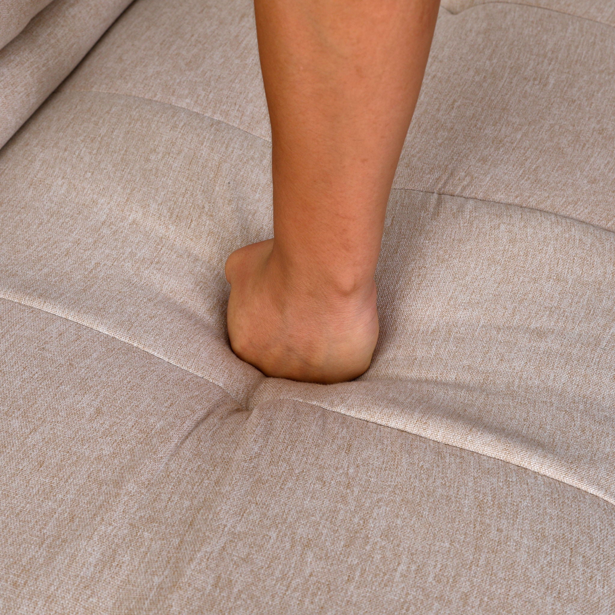 Sofa Bed With Foldable Design And Cup Holder by HouseOfZazla
