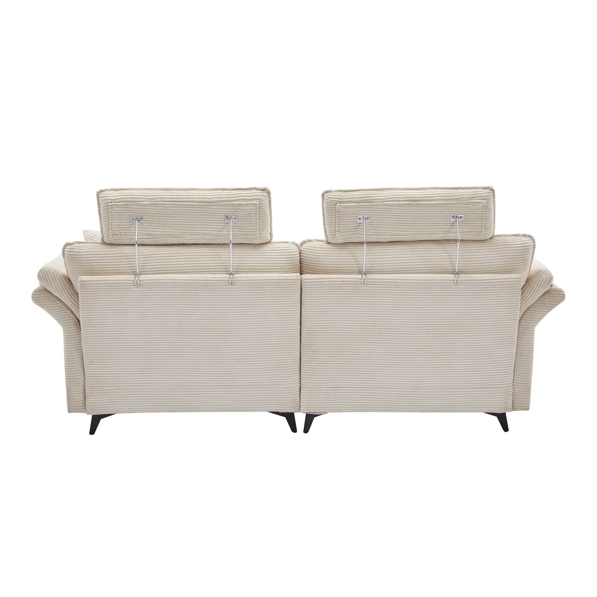 Modern Deep Seat Sectional Sofa With Ottoman by HouseOfZazla