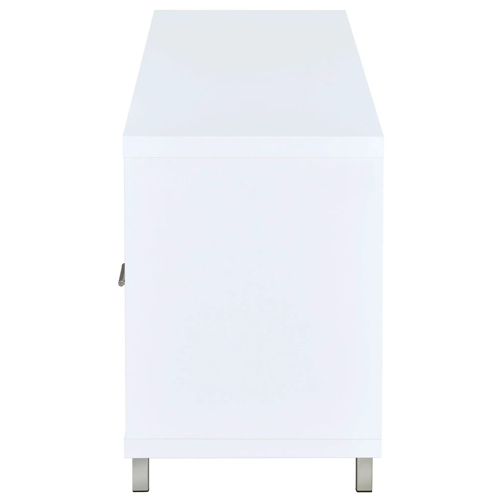 Casey 2-drawer Engineered Wood 60-inch TV Stand White by Unique Piece Furniture