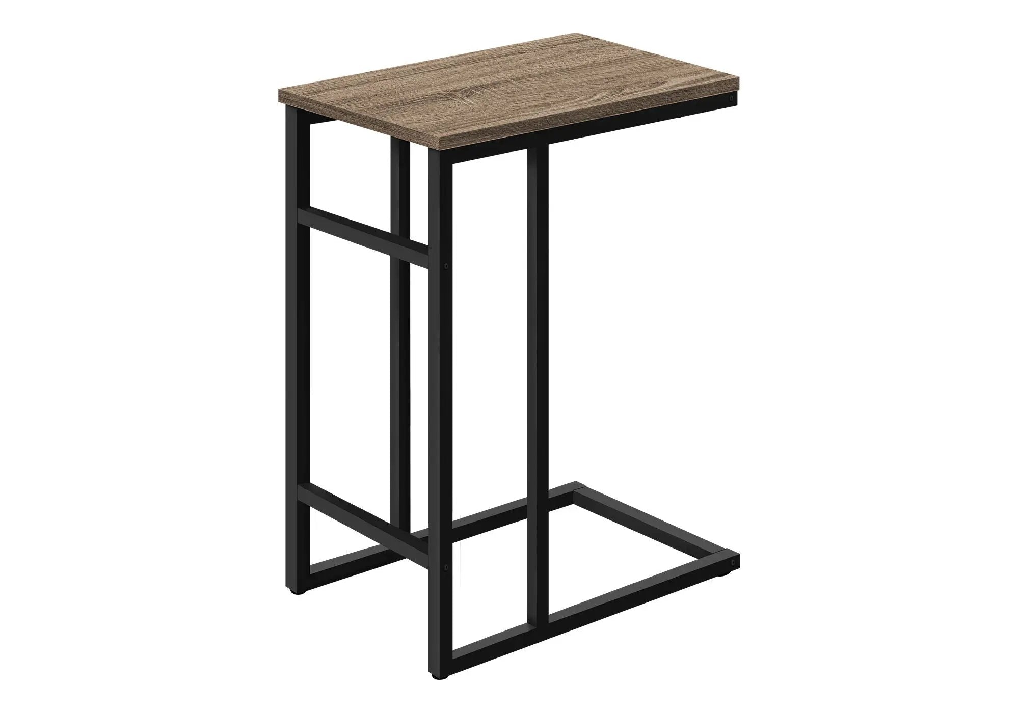 Accent Table, C - Shaped, Contemporary & Modern, Versatile Use by Unique Piece Furniture