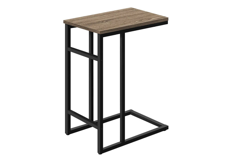 Accent Table, C-Shaped, Contemporary & Modern, Versatile Use by HouseOfZazla
