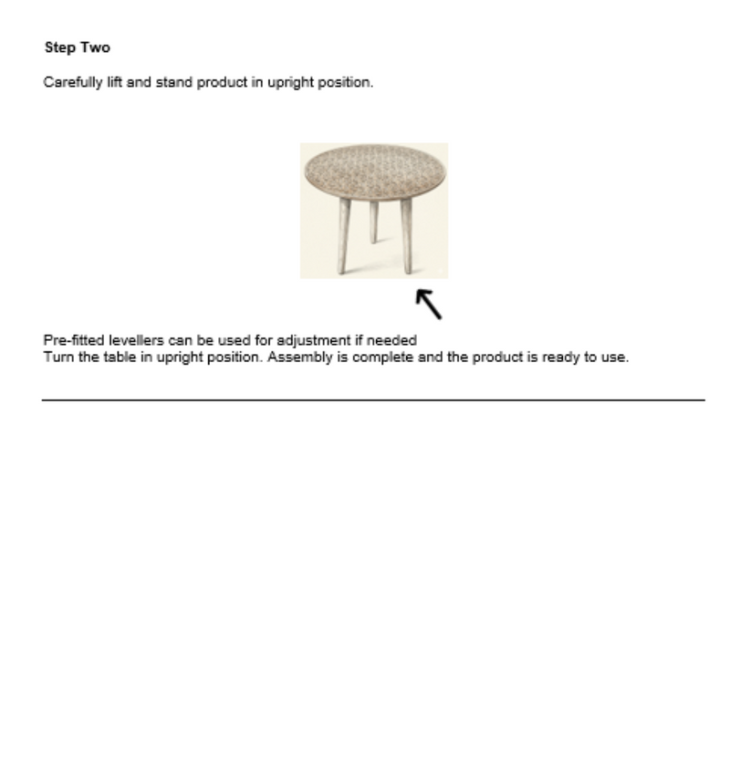 Handcrafted Mango Wood Round Accent Table with Intricate Carving - Gray Antique Wash, photo 6 of 7