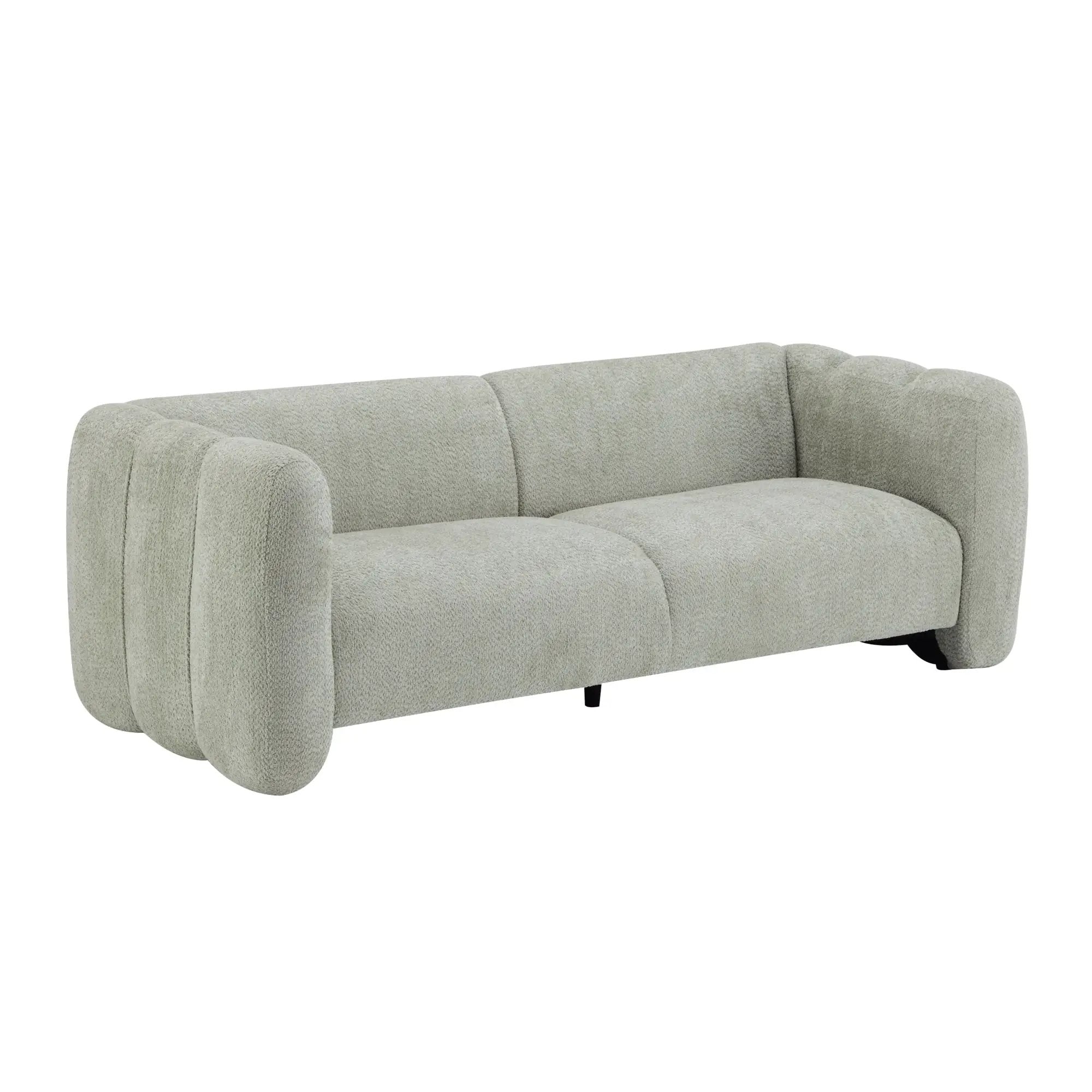 Tonson 83" 3-Seater Sofa with Wave Design by HouseOfZazla