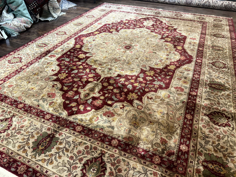 Karastan Rug 8.8 x 12, Antique Legends Royal Tabriz, Wool Pile, Vintage, Rare by Jewel Rugs