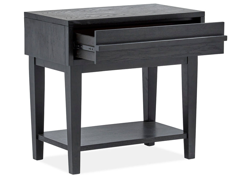 Lindon - Dark Open Nightstand - Coffee Bean, photo 7 of 7