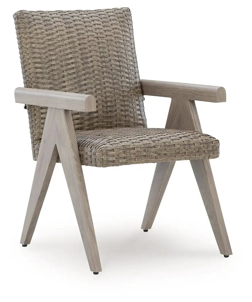 Cliff Trails - Arm Chair (Set of 2) - Beige by Unique Piece Furniture
