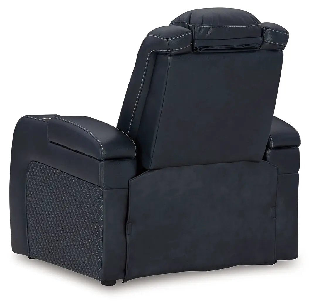 Fyne-dyme - Power Recliner/Adj Headrest by Unique Piece Furniture