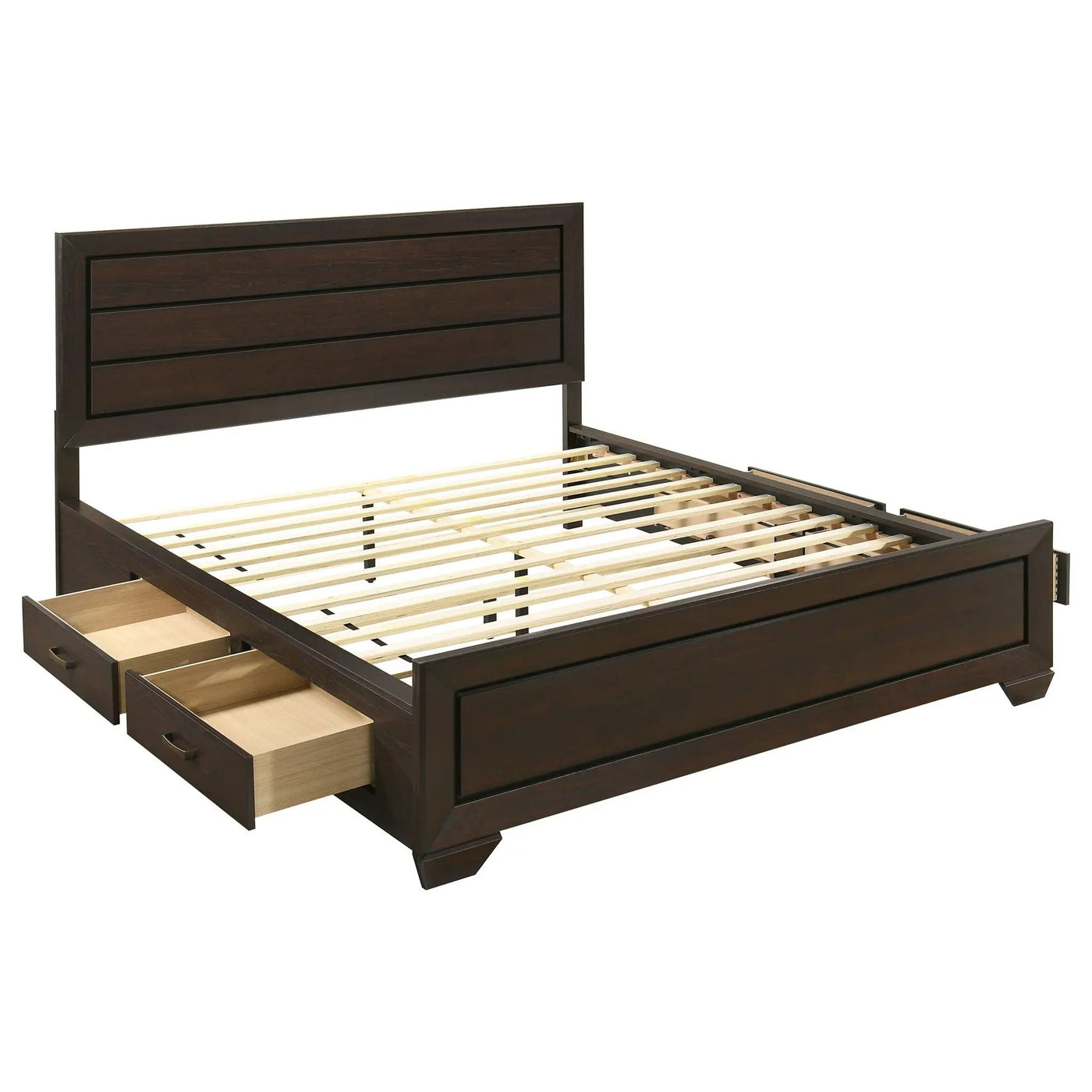 Holmgren - Panel Bed With Side Drawers by HouseOfZazla