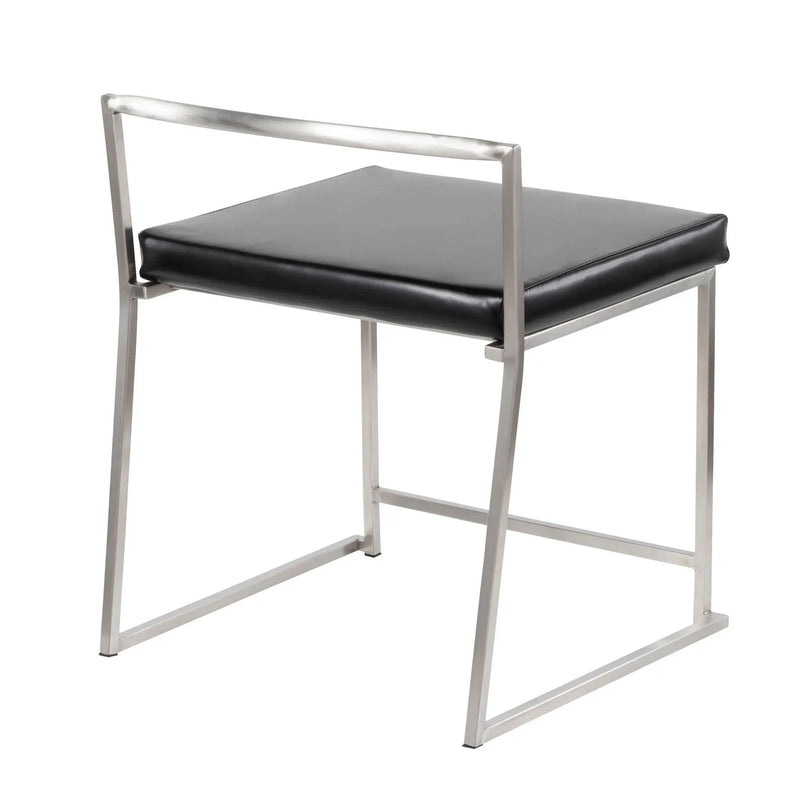 Fuji - Contemporary Stackable Dining Chair (Set of 2) by HouseOfZazla