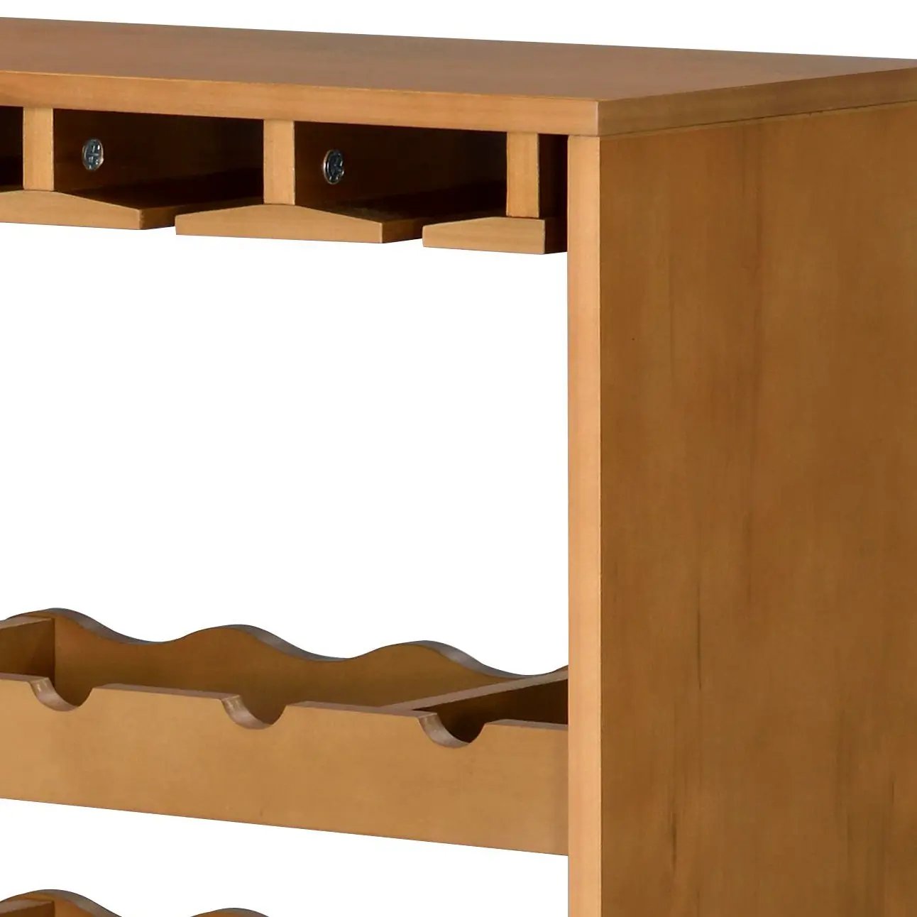 Hanzi Built-in Wine and Stemware Rack by HouseOfZazla