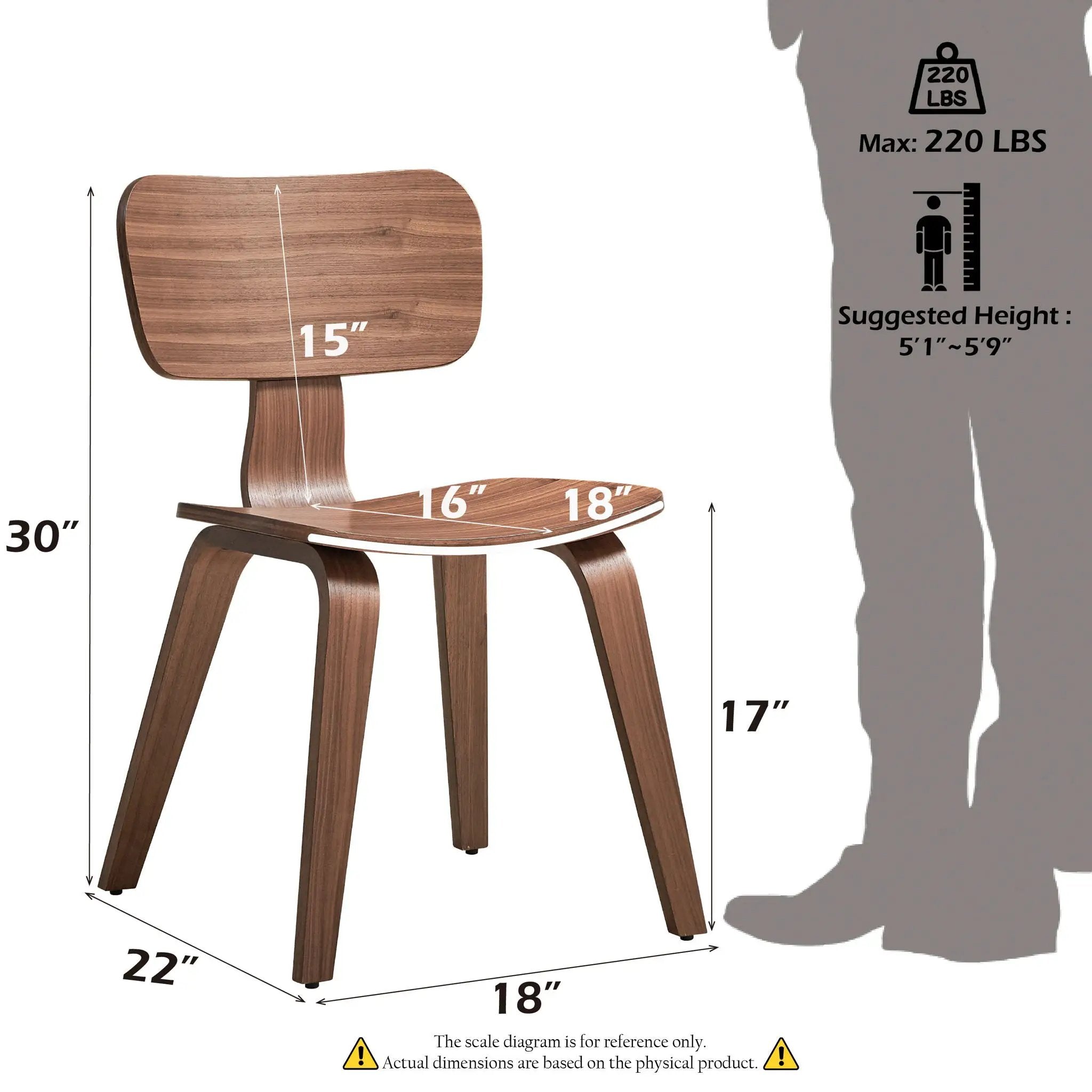 Casson - 5 Piece Dining Room Set - Walnut by Unique Piece Furniture