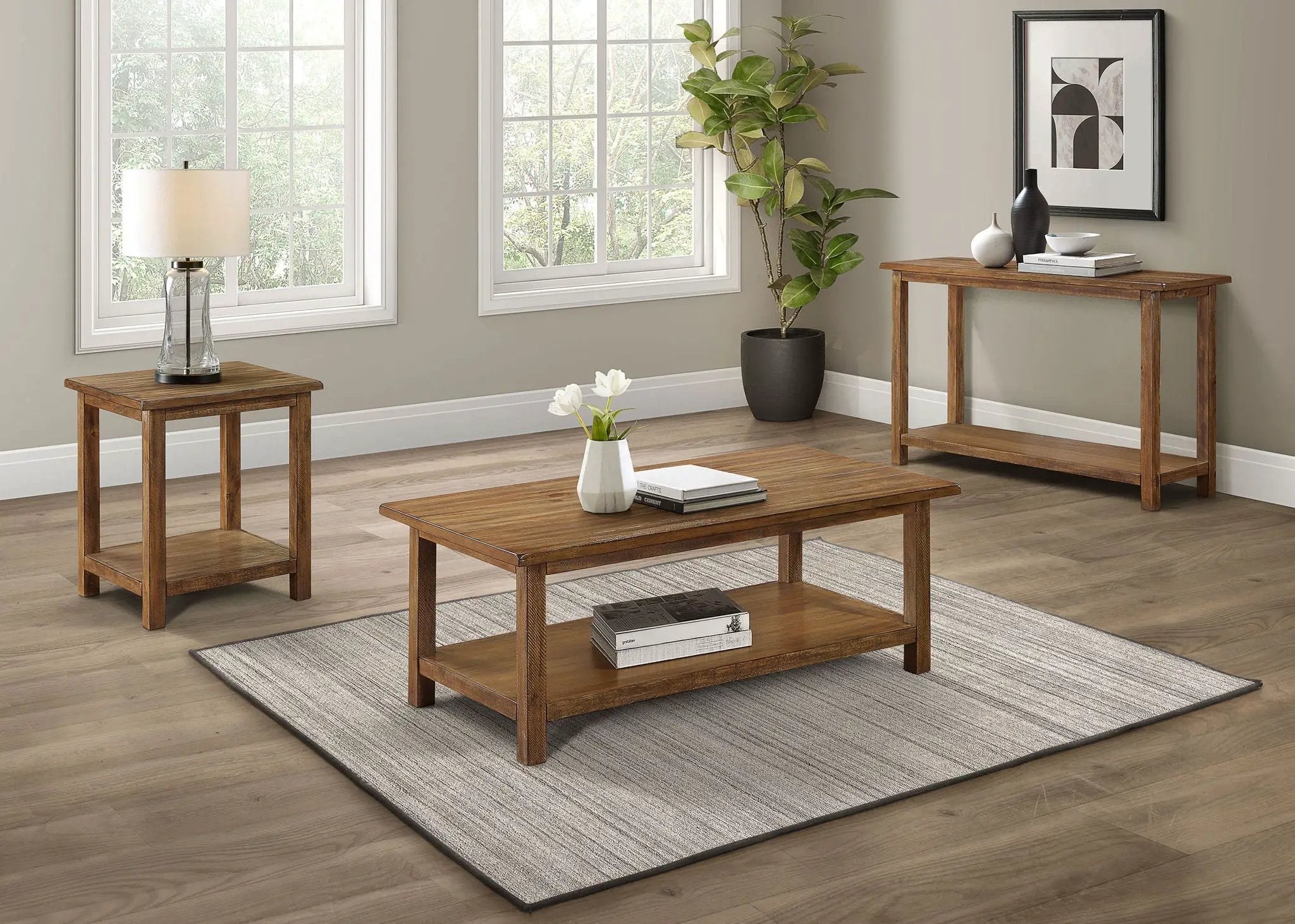 Payne Wood Entryway Sofa Console Table Distressed Brown by Unique Piece Furniture