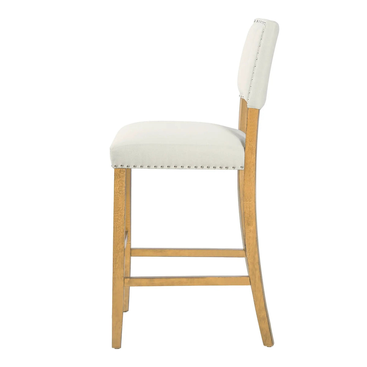 Barstools With Rivet Decoration - Set of 2 by HouseOfZazla