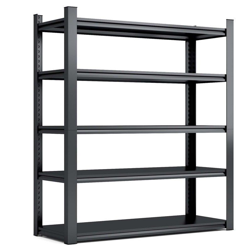 Industrial Heavy Duty Metal Garage Shelving Unit, Adjustable Storage Rack by HouseOfZazla