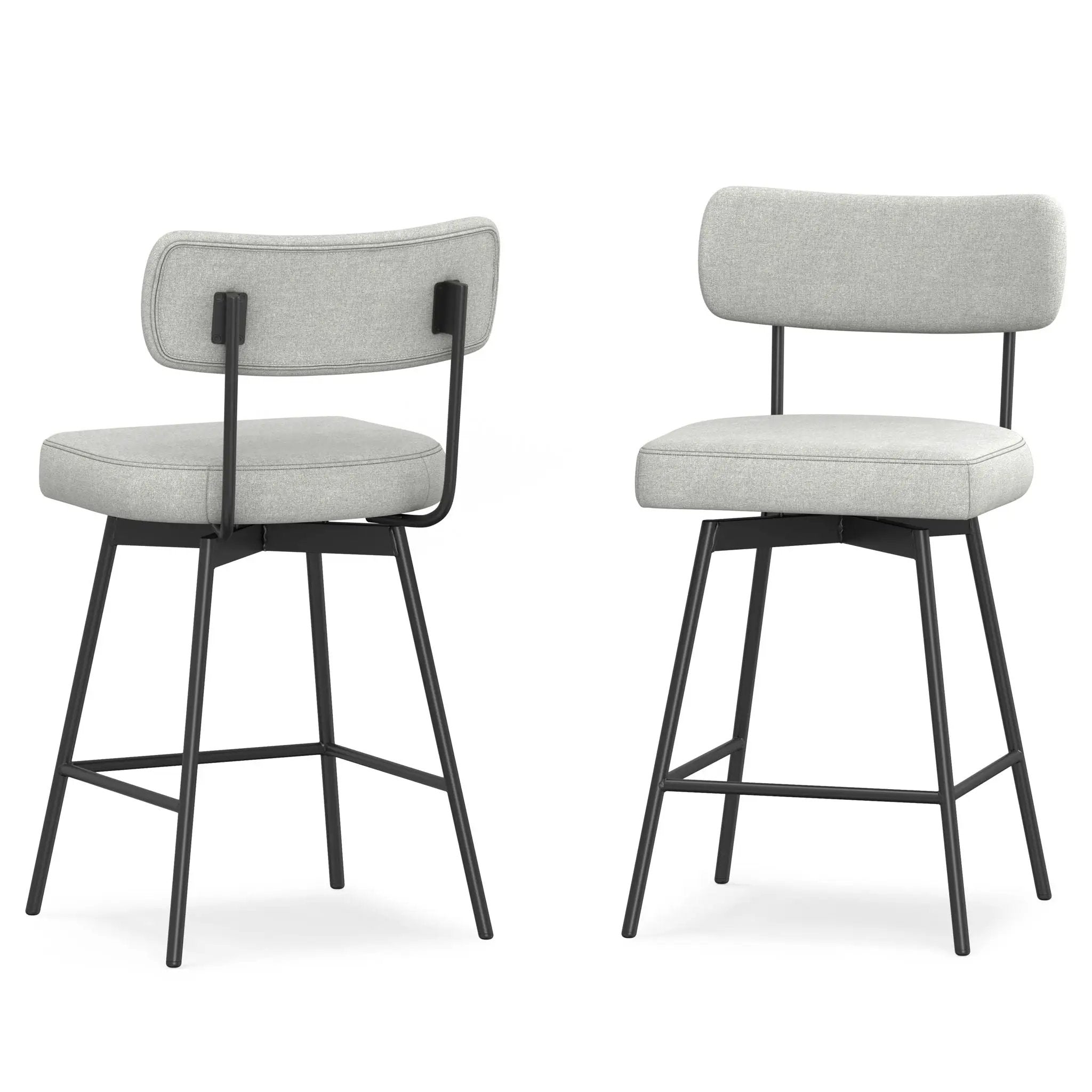 Giselle - Swivel Counter Height Stool (Set of 2) by HouseOfZazla