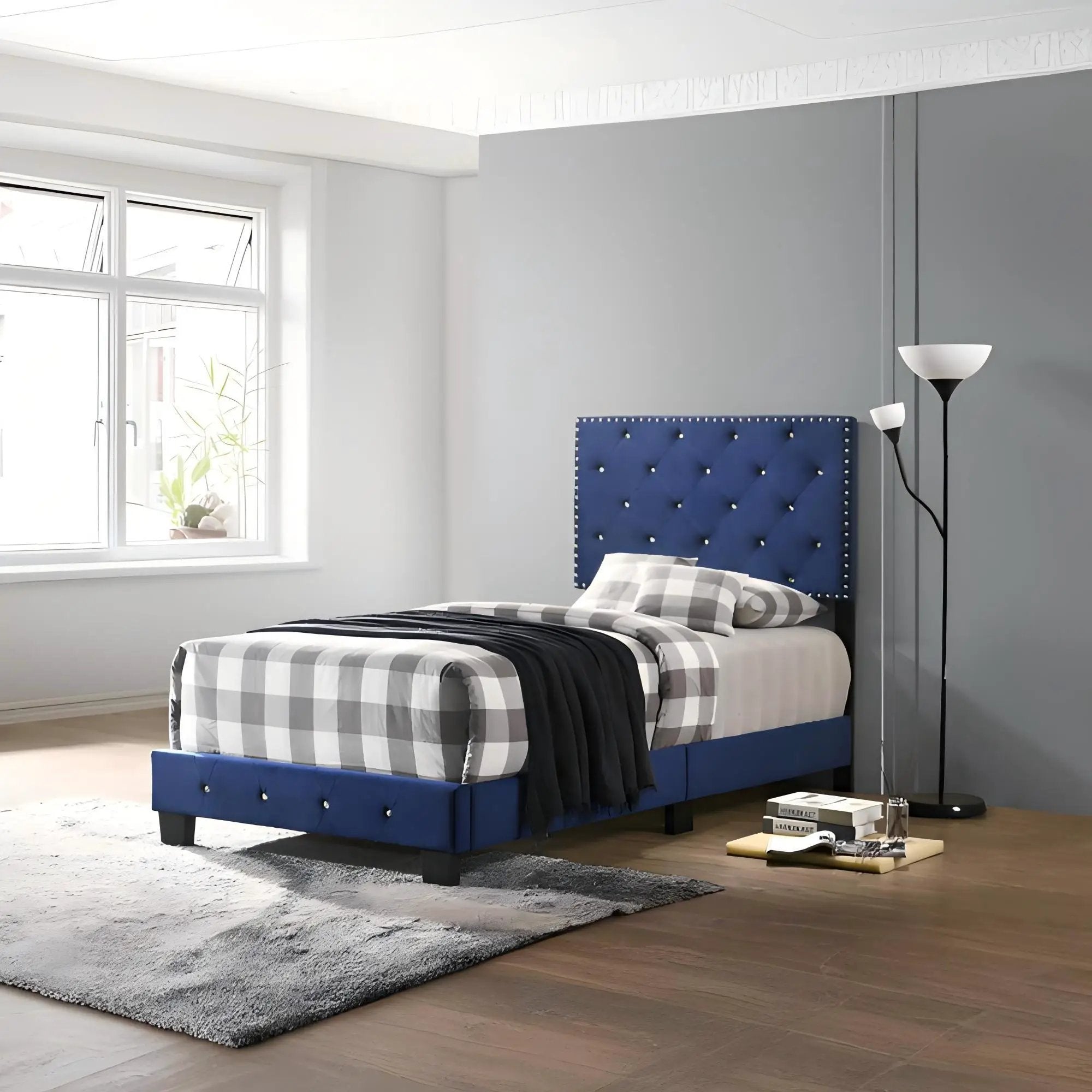 Luxurious Upholstered Bed by Unique Piece Furniture