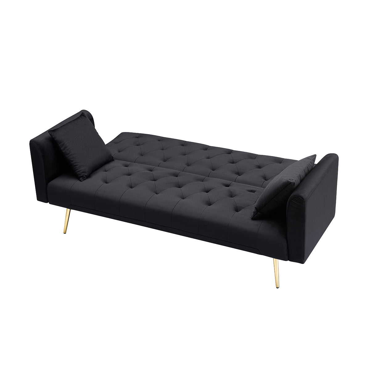 71-inch Foldable Double Sofa with American Retro Style by HouseOfZazla