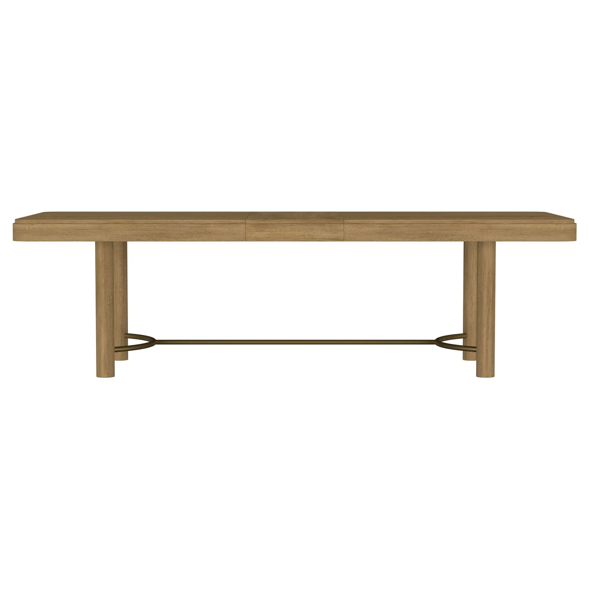 Arini 104-inch Extension Leaf Dining Table Sand Wash by Unique Piece Furniture