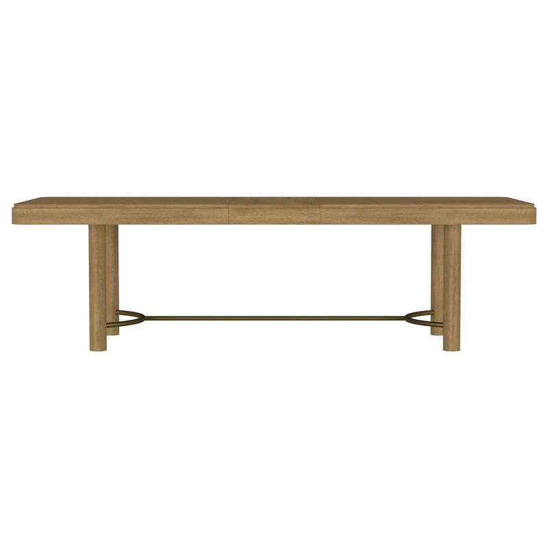 Arini 104-inch Extension Leaf Dining Table Sand Wash by Unique Piece Furniture