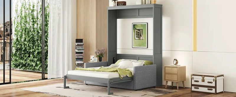 Murphy Wall Bed With Cushion by HouseOfZazla