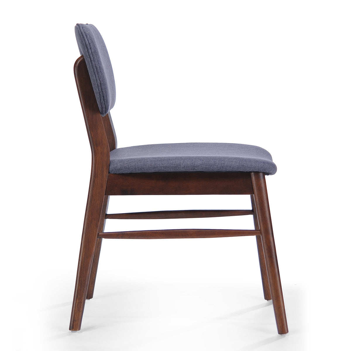 Set of 2 Mid-Century Upholstered Dining Chairs, photo 10 of 10