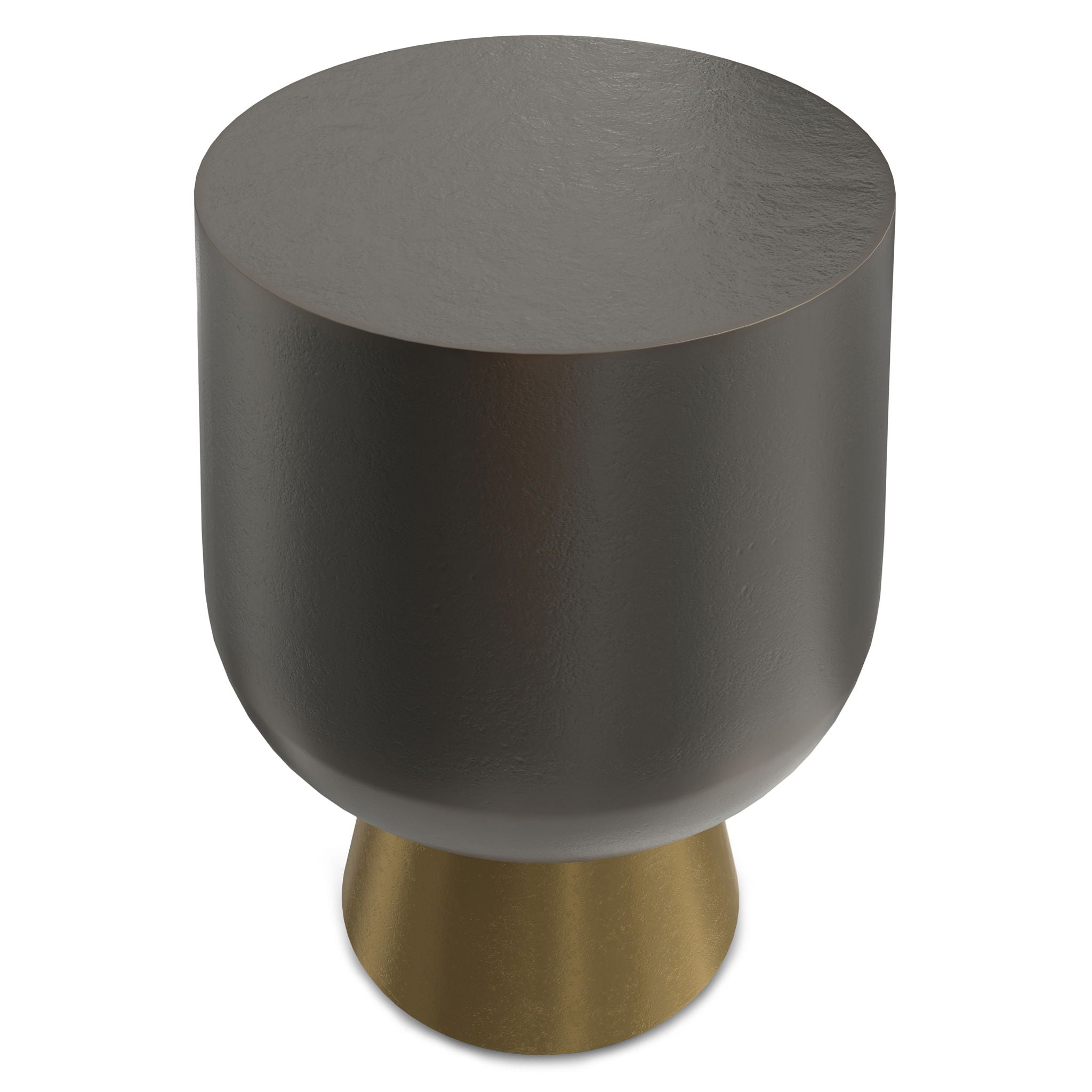 Anthony - Cast Aluminum Side Table - Bronze by HouseOfZazla