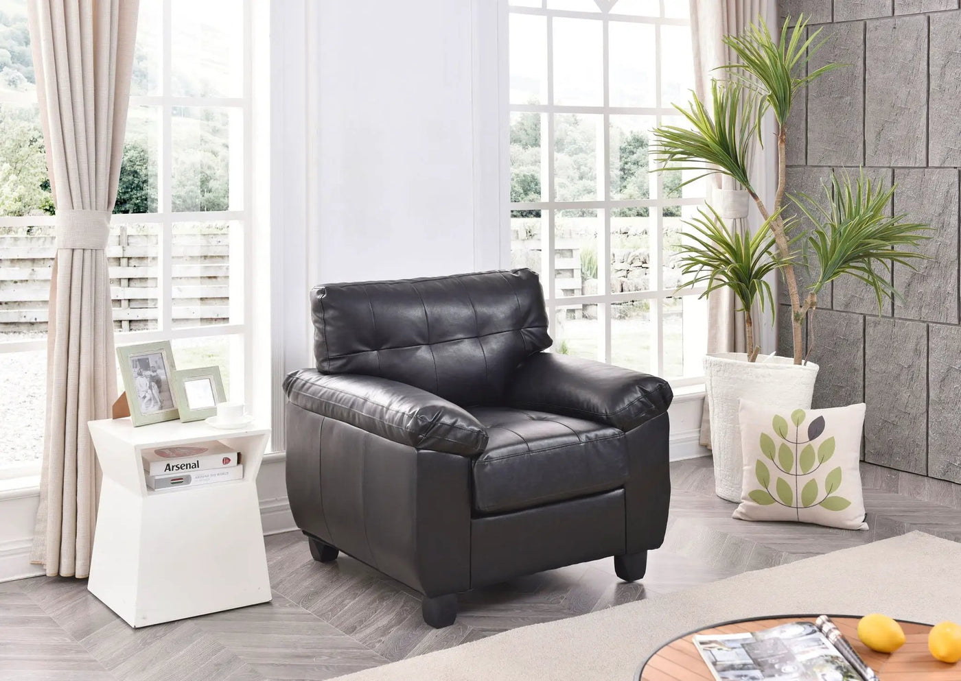 Sleek And Comfortable Accent Chair by HouseOfZazla